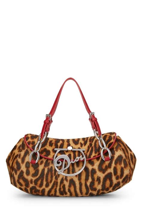 dior bag animal print|Dior Leopard Bags & Handbags for Women for sale .